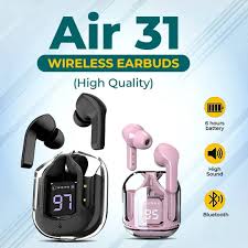 Air 31 Transparent TWS Earbuds
